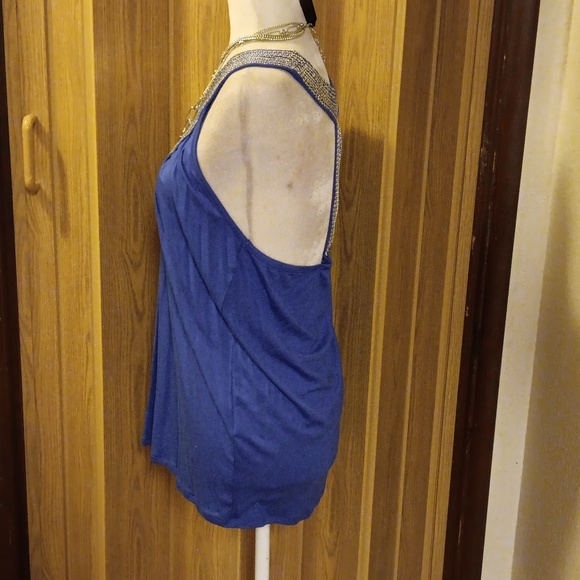 C.OLIVER BLUE SEQUENCE TOP - Picture 3 of 5